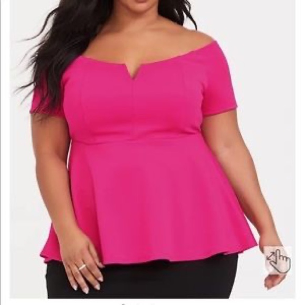 Hot Pink Torrid Top